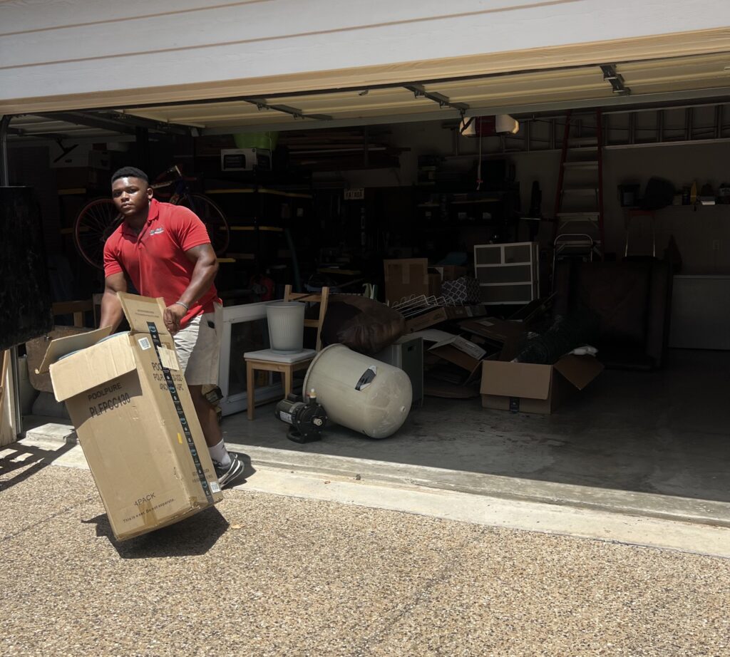 Garage clean Out in McKinney by Junk Quest